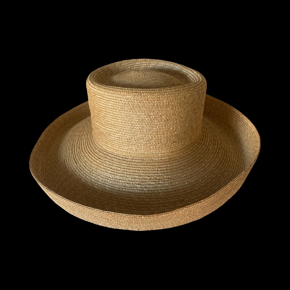 Betmar New York Tan Straw Hat-L tan straw - Picture 4 of 5
